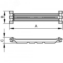Фиксатор кабеля TR-ER 80