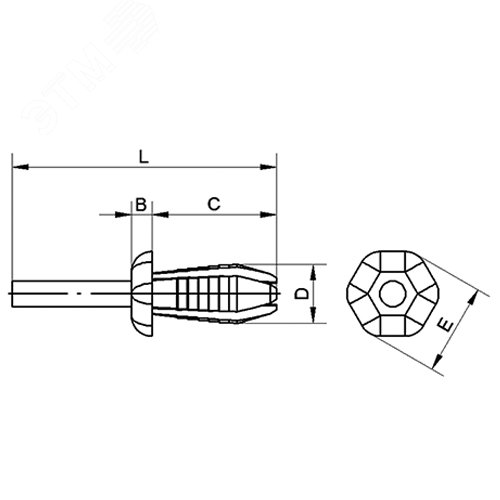 Фиксатор RL DUCTAFIX RL4 для короба
