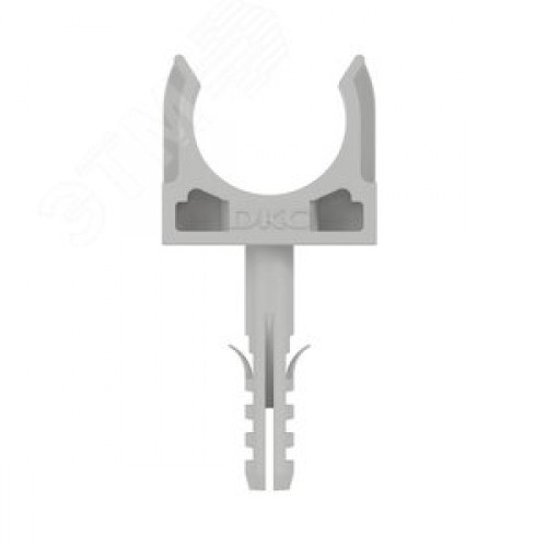 Держатель для труб 20 мм в комплекте с защелкой и дюбелем