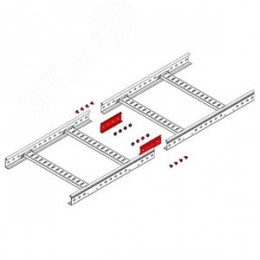 Соединитель усиленный горизонтальный GTO 50 L