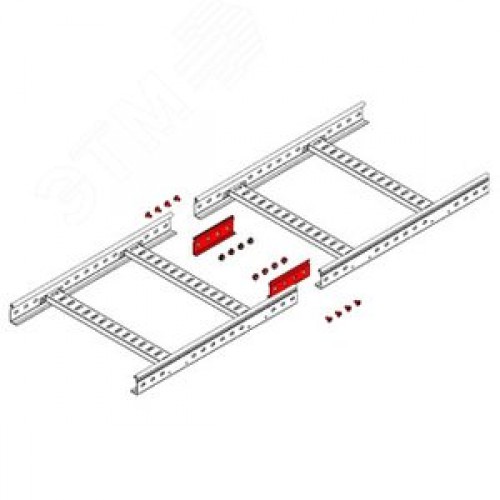 Соединитель усиленный горизонтальный GTO 50 L