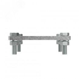 Соединитель полоса - полоса 100х100 мм