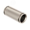 Муфта труба-труба D=20мм IP66/IP67 никелированная латунь
