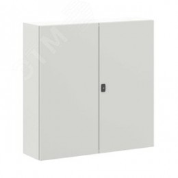 Щит с монтажной панелью ЩМП двухдверный 1000х1000х300мм IP55 STE