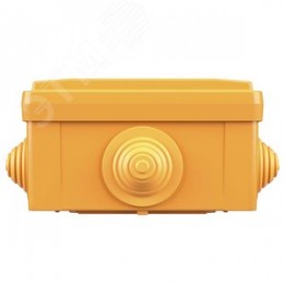Коробка пластиковая FS с кабельными вводами и     клеммниками IP55 100х100х50мм 6р 450V 6A 4мм кв.