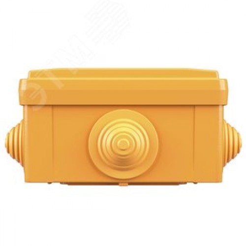 Коробка пластиковая FS с кабельными вводами и     клеммниками IP55 100х100х50мм 6р 450V 6A 4мм кв.