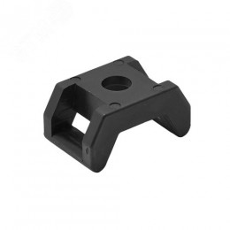 Основание 22x14, черное под винт M5 для хомутов   шириной до 9мм