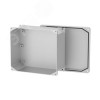 Коробка ответвительная 178х155х74мм IP66 RAL9006 алюминиевая