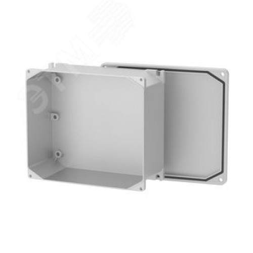 Коробка ответвительная 178х155х74мм IP66 RAL9006 алюминиевая