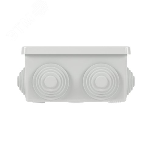 Коробка уравнивания потенциалов, 8 зажимов, 6 вводов, 20 мм, 80х80х40 мм, IP44