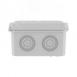 Коробка ответвительная с 8+2 кабельными вводами   д.20/20мм, IP55,70х70х40мм