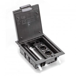 Лючок напольный c изменяемой глубиной 8 модулей