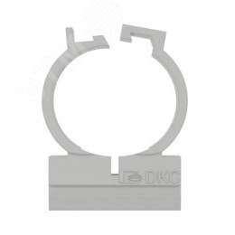 Держатель двухкомпонентный 20 мм для труб