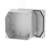 Коробка ответвительная 90х90х53мм IP66 RAL9006 алюминиевая