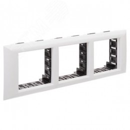 Avanti Рамка-суппорт белая для In-liner Front, 6 модульная