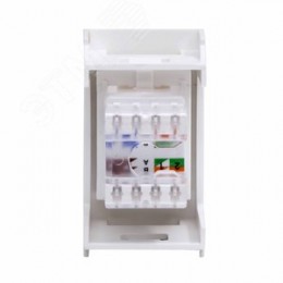 VIVA Розетка компьютерная RJ45 1 модуль категория 5е белая