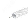Труба ПЛЛ гибкая гофрированная не содержит галогенов 20мм ПВ-0 с протяжкой (100м) белая