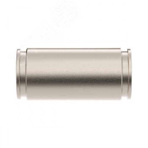 Муфта труба-труба D=20мм IP66/IP67 никелированная латунь