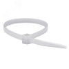 Хомут P6.6 стандартный, белый 7,6x300 (100 шт./упак)