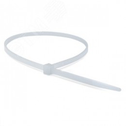 Хомут P6.6 стандартный, белый 2,5x100 (100 шт./упак)