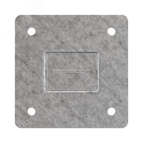 Держатель металлический для плоской кровли 100 мм