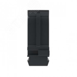 Держатель с защелкой д.25мм черный