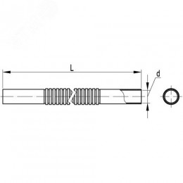 Муфта гибкая труба-труба 20 мм IP64