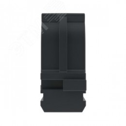 Держатель с защелкой д.16мм черный