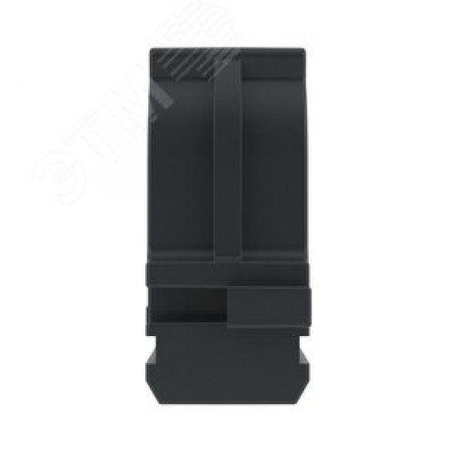 Держатель с защелкой д.16мм черный