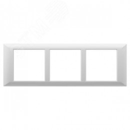 Avanti Рамка-суппорт белая для In-liner Front, 6 модульная