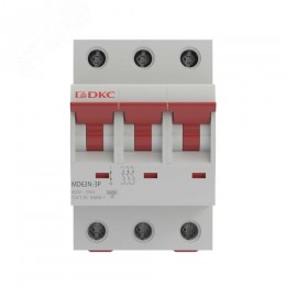 Выключатель автоматический трёхполюсный 50А C 6кА