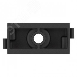 Держатель DN 17мм полиамид черный