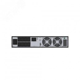 Источник бесперебойного питания Online Смолл Рэкмаунт (Small Rackmount), 3000 ВА/3000 Вт,1/1, 8xIEC C13, 1хIEC C19, EPO, USB, RS-232, Rack 2U, з/у 1А, 6x9Ач