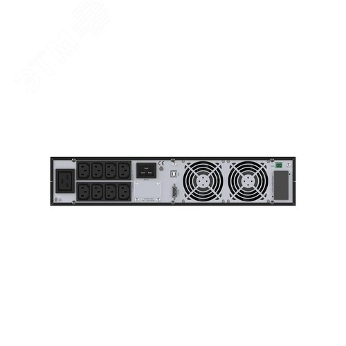 Источник бесперебойного питания Online Смолл Рэкмаунт (Small Rackmount), 3000 ВА/3000 Вт,1/1, 8xIEC C13, 1хIEC C19, EPO, USB, RS-232, Rack 2U, з/у 1А, 6x9Ач