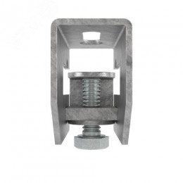 Скоба-держатель полосы с болтом