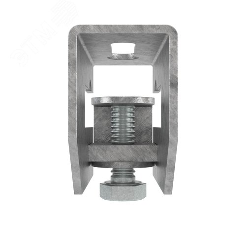 Скоба-держатель полосы с болтом