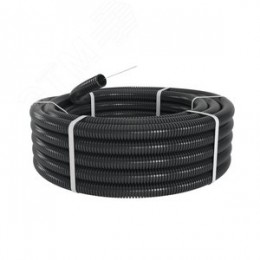 Труба гофрированная DN17мм ПВ-2 Dвн=16.8 мм Dнар= 21.2 мм полиамид