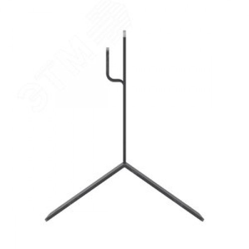 Зажим коньковый угловой 150мм