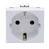 VIVA Розетка силовая с заземлением белая