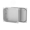Коробка ответвительная алюминиевая IP66 239х202х85мм окрашенная