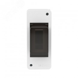 Щиток 2 мод настенный FRAME ЩРн-П-2, белый, с тонированной дверцей F02W0WD DKC