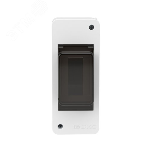 Щиток 2 мод настенный FRAME ЩРн-П-2, белый, с тонированной дверцей F02W0WD DKC