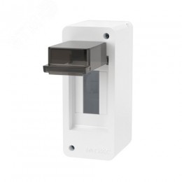 Щиток 2 мод настенный FRAME ЩРн-П-2, белый, с тонированной дверцей F02W0WD DKC