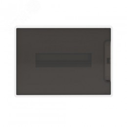 Щиток 12 мод встраиваемый FRAME ЩРв-П-12, белый, с тонированной дверцей, с 2  шинами PEN на 6 и 8 отв. F12B1WD DKC