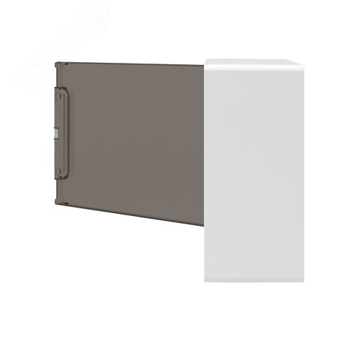 Щиток 12 мод настенный FRAME ЩРн-П-12, белый, с тонированной дверцей, с 2 шинами  PEN на 6 и 8 отв. F12W1WD DKC