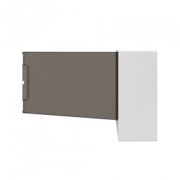 Щиток 18 мод настенный FRAME ЩРн-П-18, белый, с тонированной дверцей, с 2 шинами  PEN на 8 и 10 отв. F18W1WD DKC