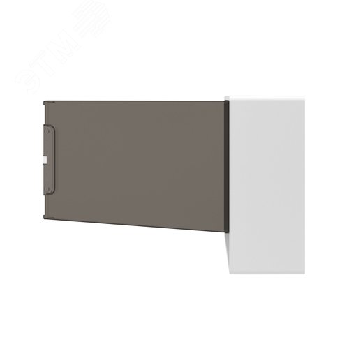 Щиток 18 мод настенный FRAME ЩРн-П-18, белый, с тонированной дверцей, с 2 шинами  PEN на 8 и 10 отв. F18W1WD DKC