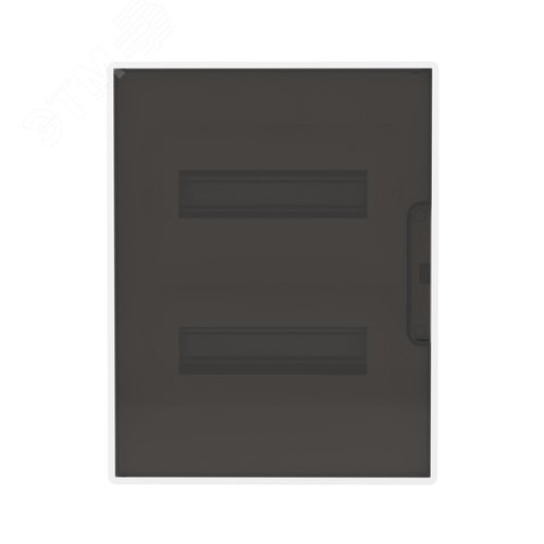 Щиток 24 мод встраиваемый FRAME ЩРв-П-24, белый, с тонированной дверцей, с 4 шинами PEN (2шт на 8 отв. и 2шт на 6 отв.) F24B1WD DKC