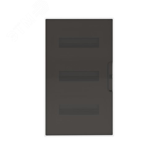 Щиток 36 мод встраиваемый FRAME ЩРв-П-36, белый, с тонированной дверцей, с 4 шинами PEN (2шт на 8 отв. и 2шт на 10 отв.) F36B1WD DKC