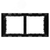 Avanti Рамка-суппорт черная для In-liner Front, 4 модульная